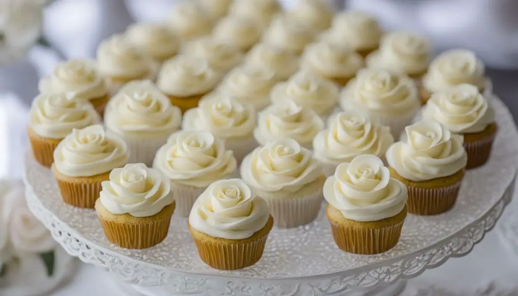 Wedding shower cupcakes