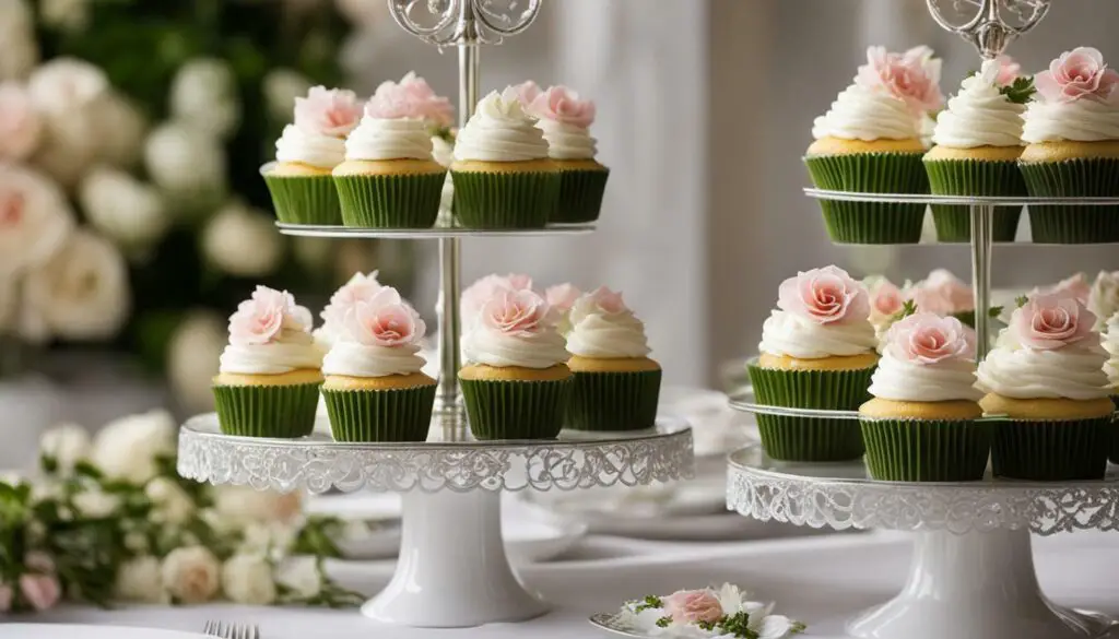 White wedding cupcakes