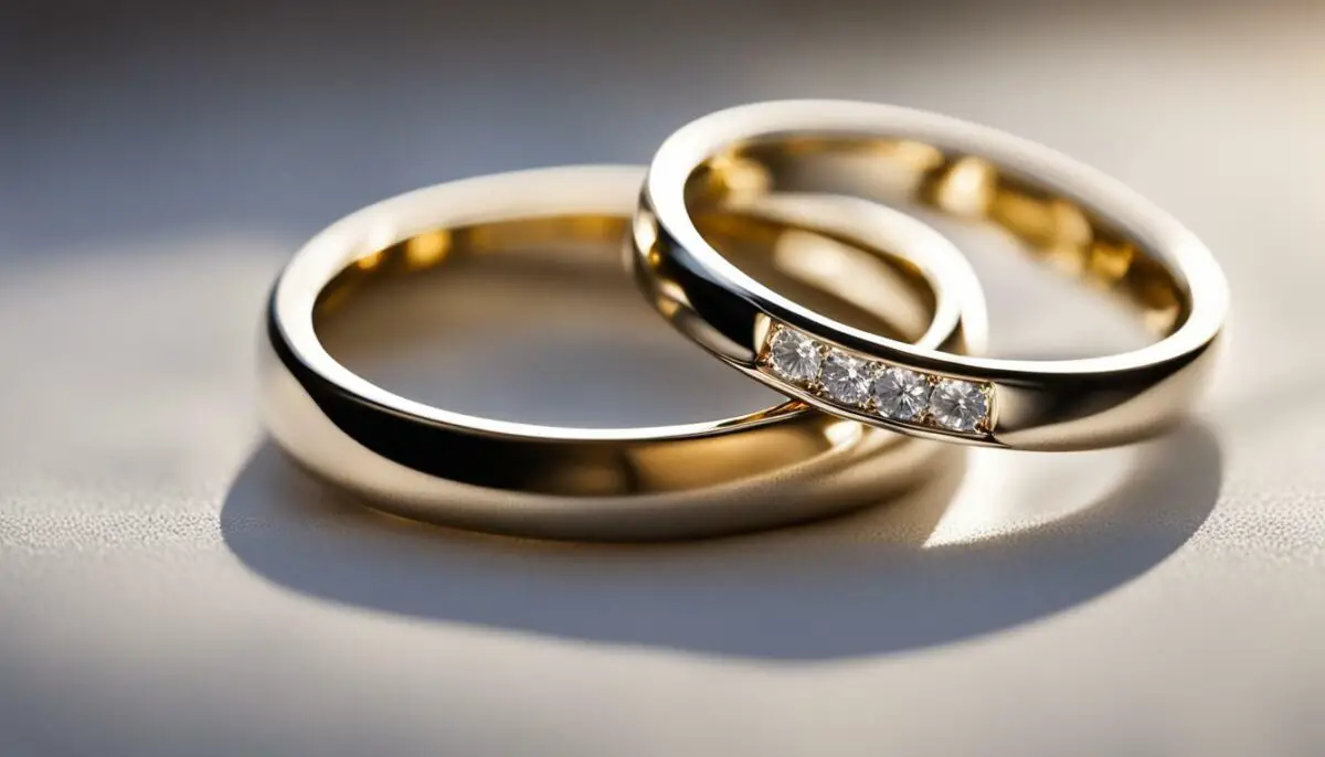 simple wedding rings