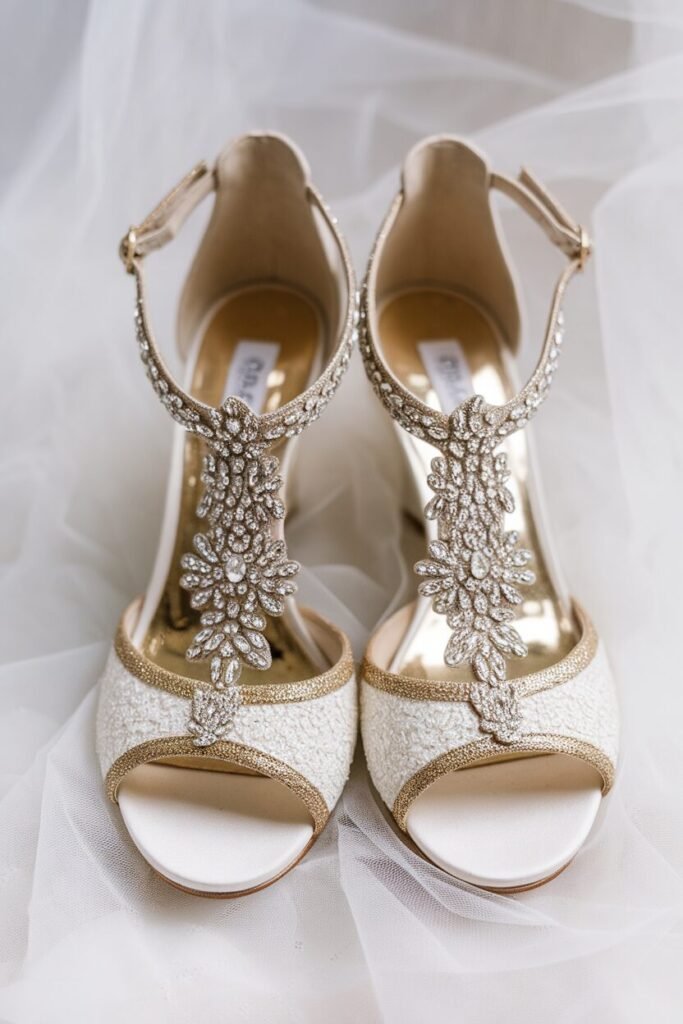 Glittering Sandals
