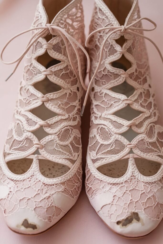 Chic Lace-Up Flats