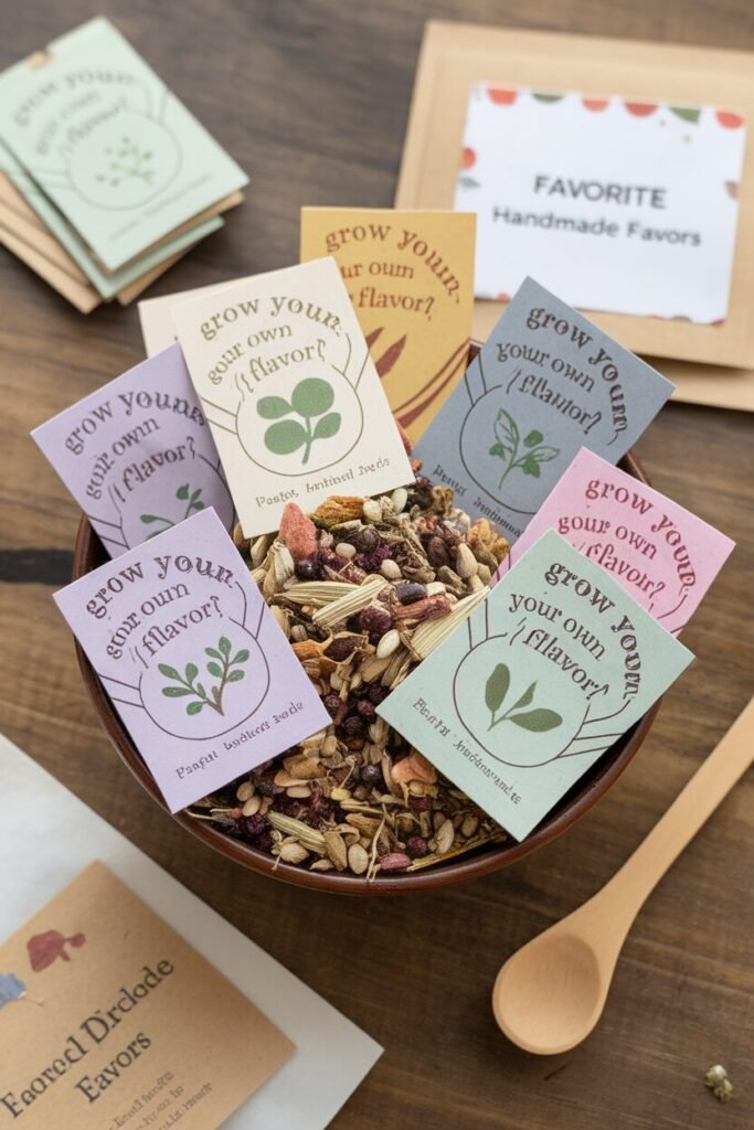 Custom Seed Packets
